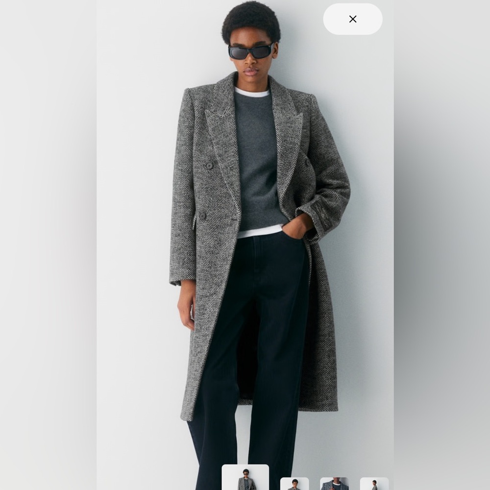 Aritzia Babaton The Constant Coat - Soft Wool Cashmere